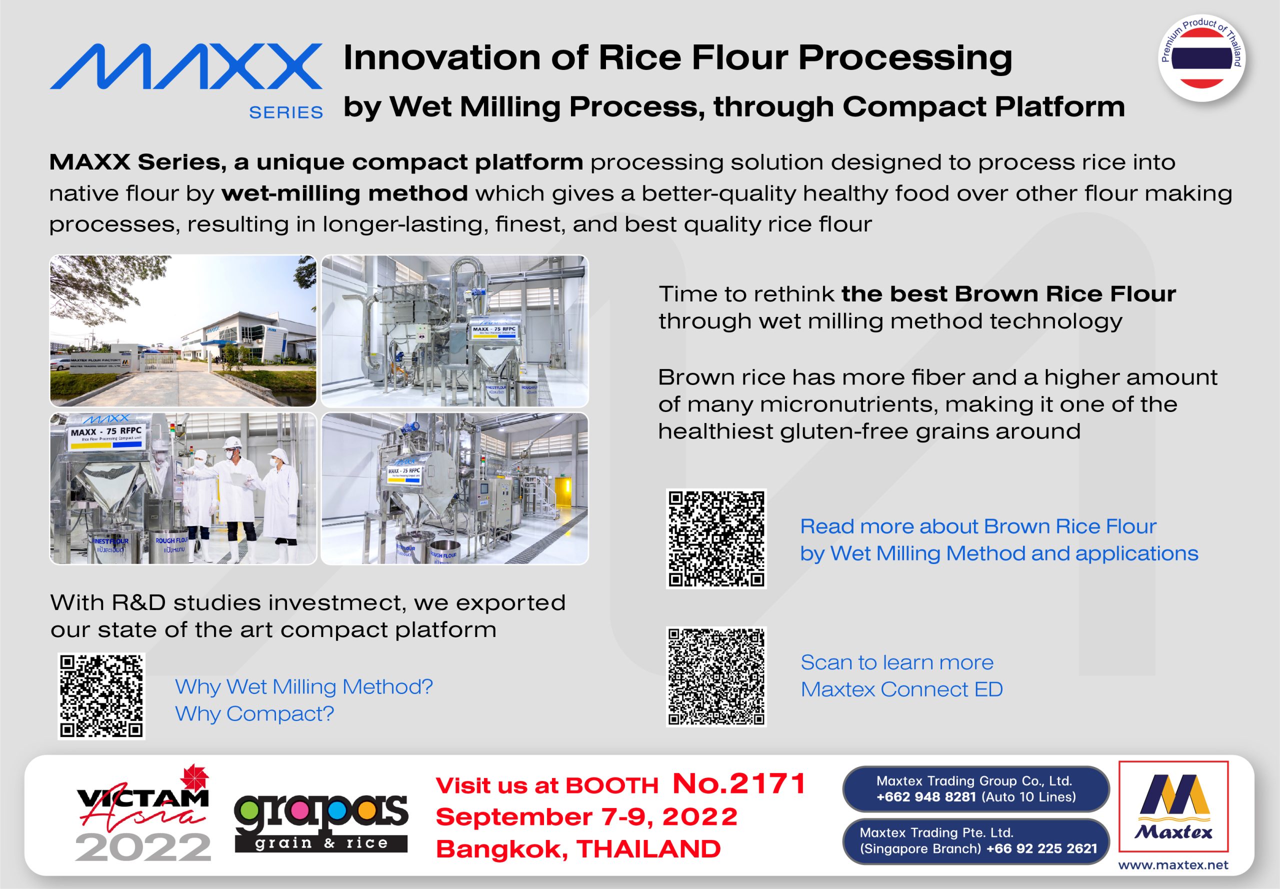 rice flour process milling platform by wet milling process